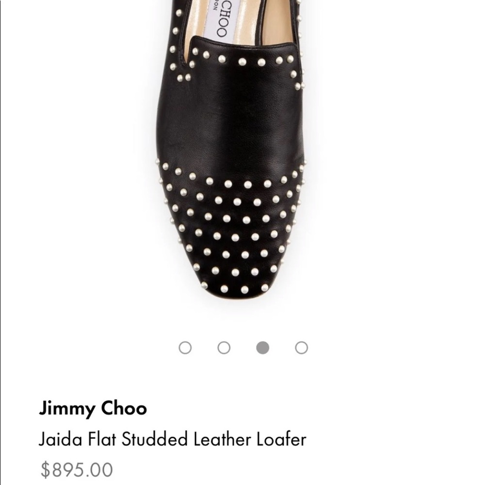 Jimmy Choo slide ons loafers 8 1/2